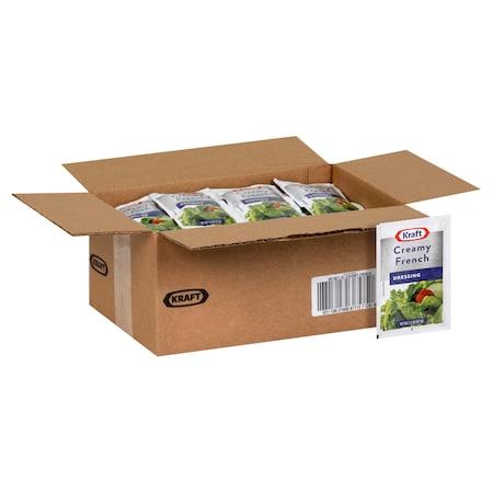 Kraft Kraft Creamy French Dressing 1.5 oz. Packet, PK60 10021000671127